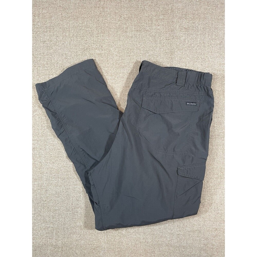 Columbia Omni-Shade Convertible Hiking Zip-Off Cargo Pants Men’s 42x32 Gray - Picture 1 of 12